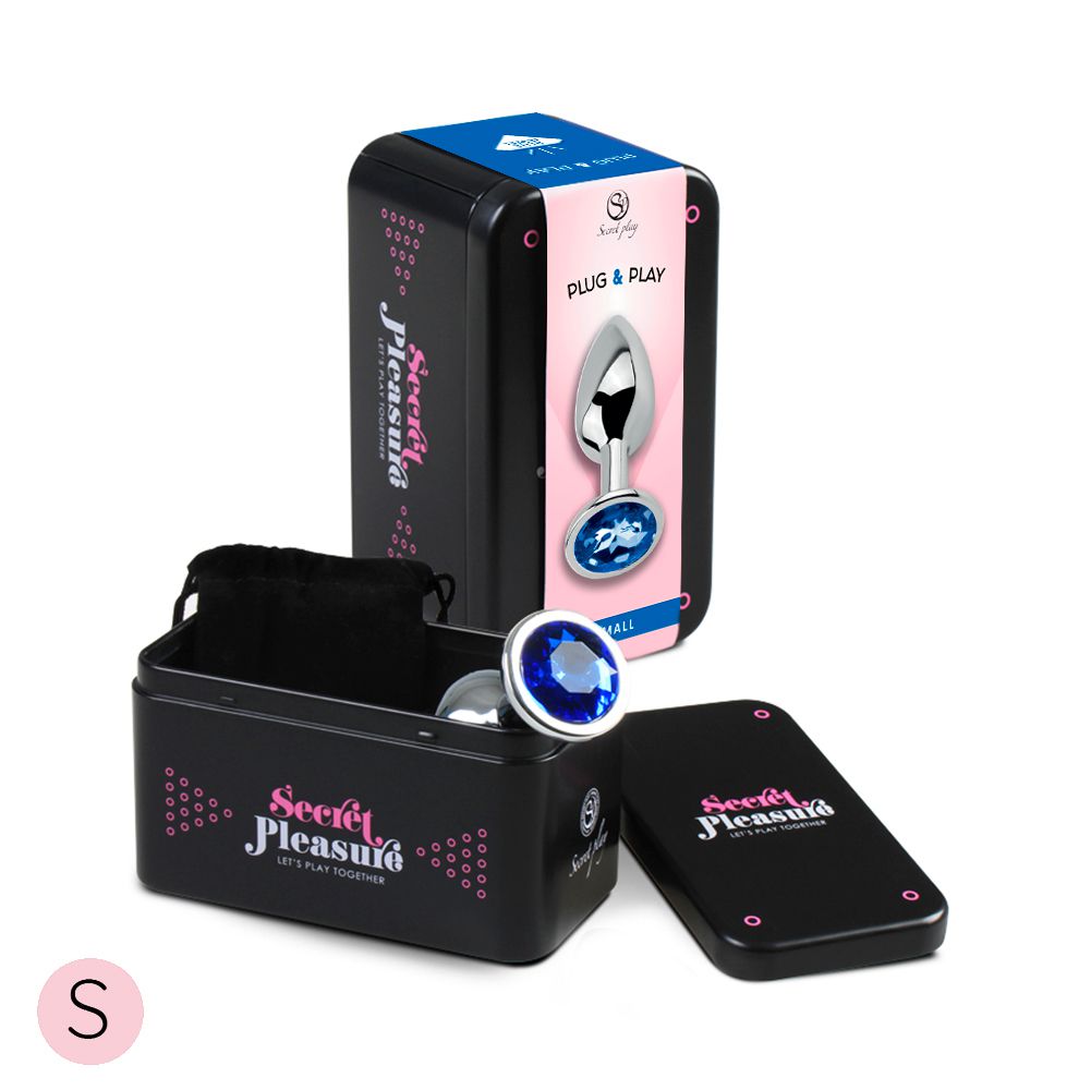 Plug Anal S Azul Cod B Secret Play