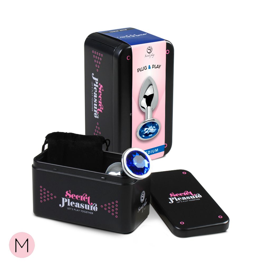 Plug Anal M Azul Cod B Secret Play