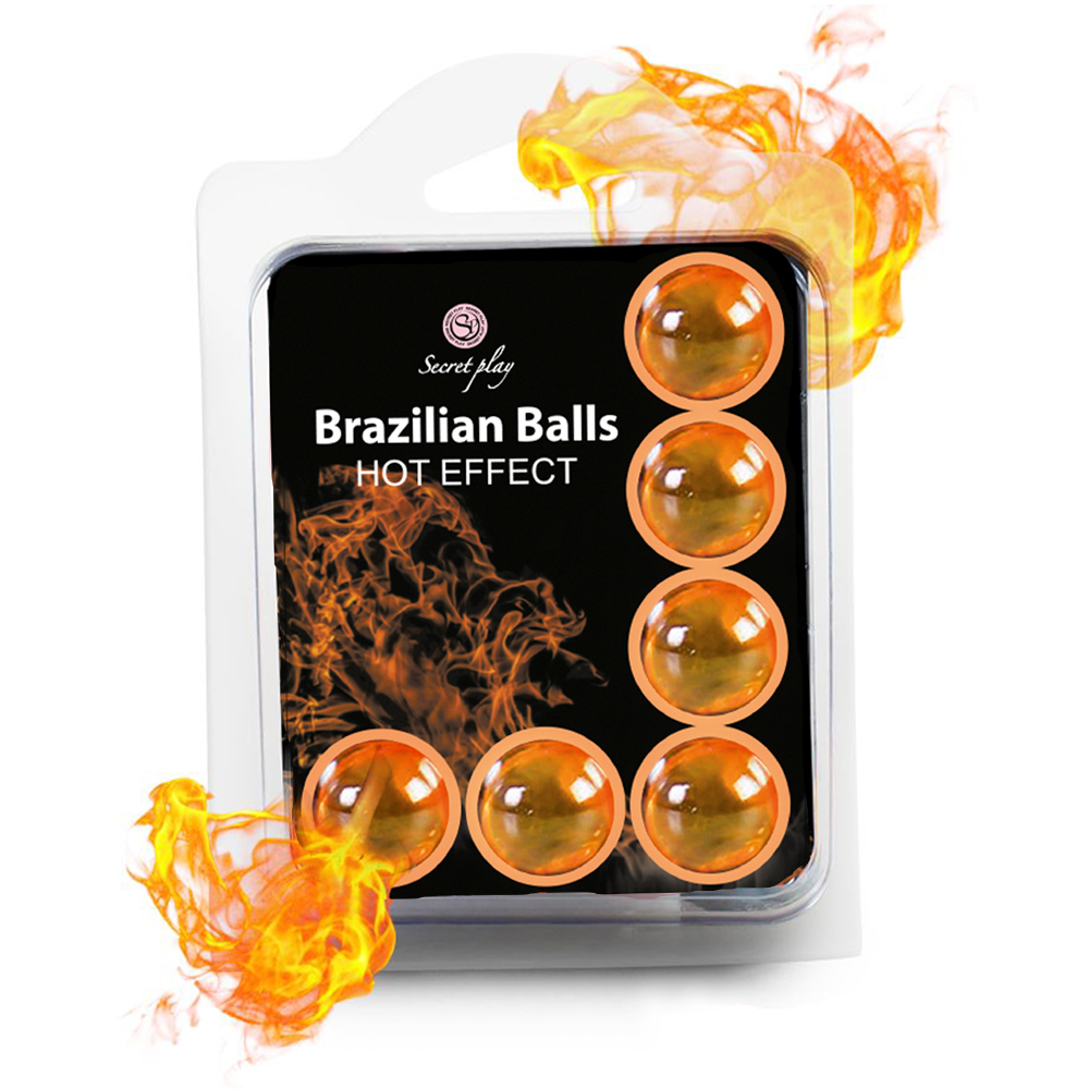 SET 6 BRAZILIAN BALLS EFECTO CALOR