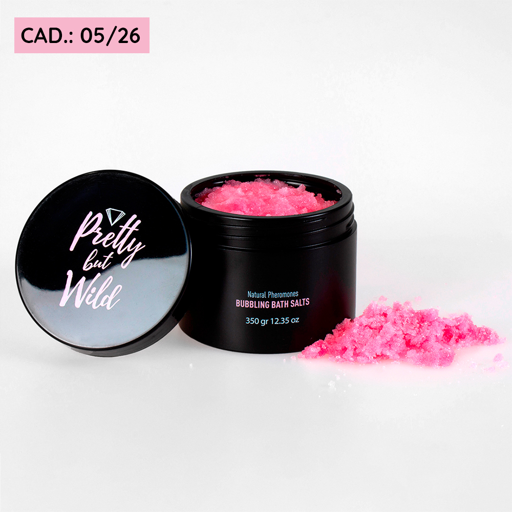BUBBLING BATH SALTS - PRETTY BUT WILD Cod. 3693