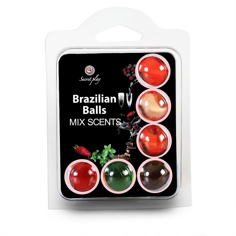 SET 6 BRAZILIAN BALLS AROMAS Cod. 3386