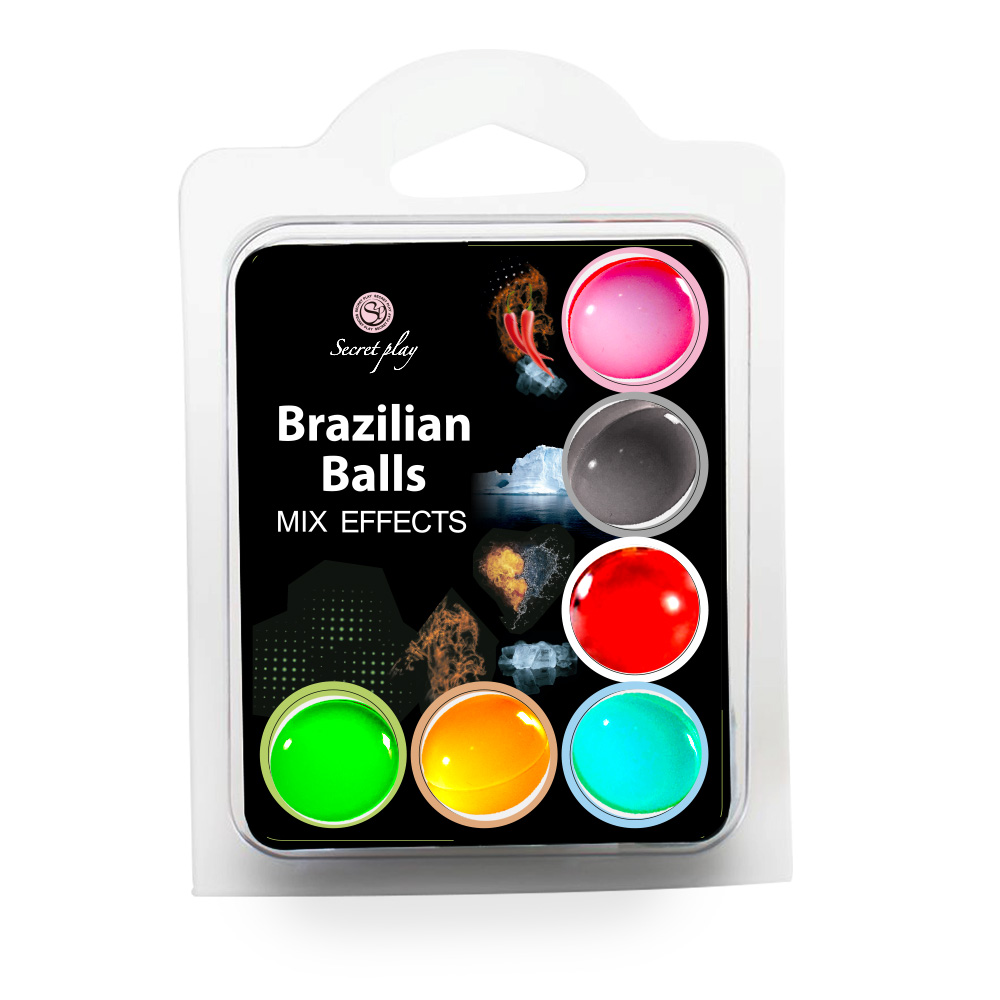 SET 6 BRAZILIAN BALLS EFECTOS Cod. 3701