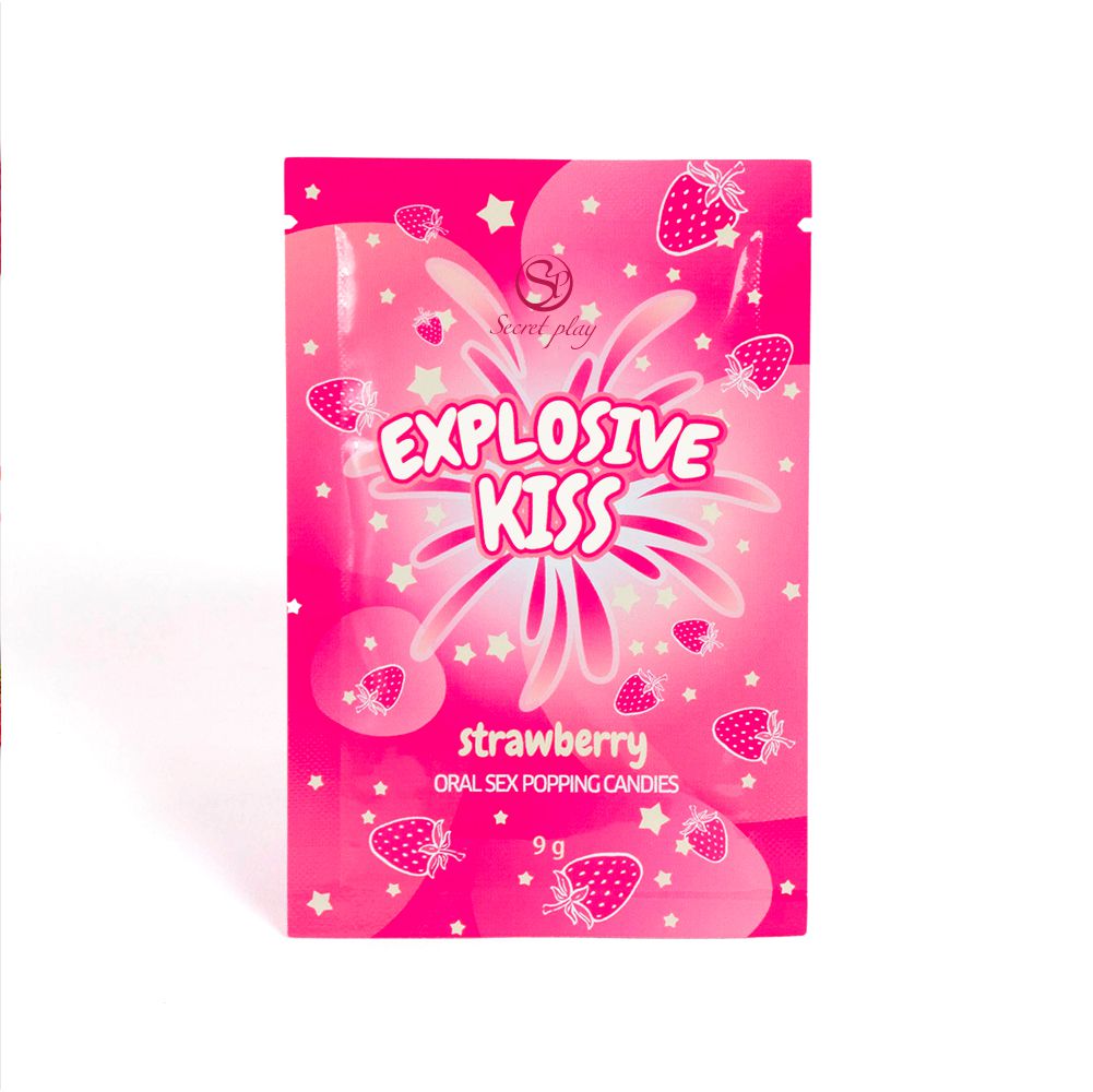STRAWBERRY POPPING CANDIES Cod. 3702