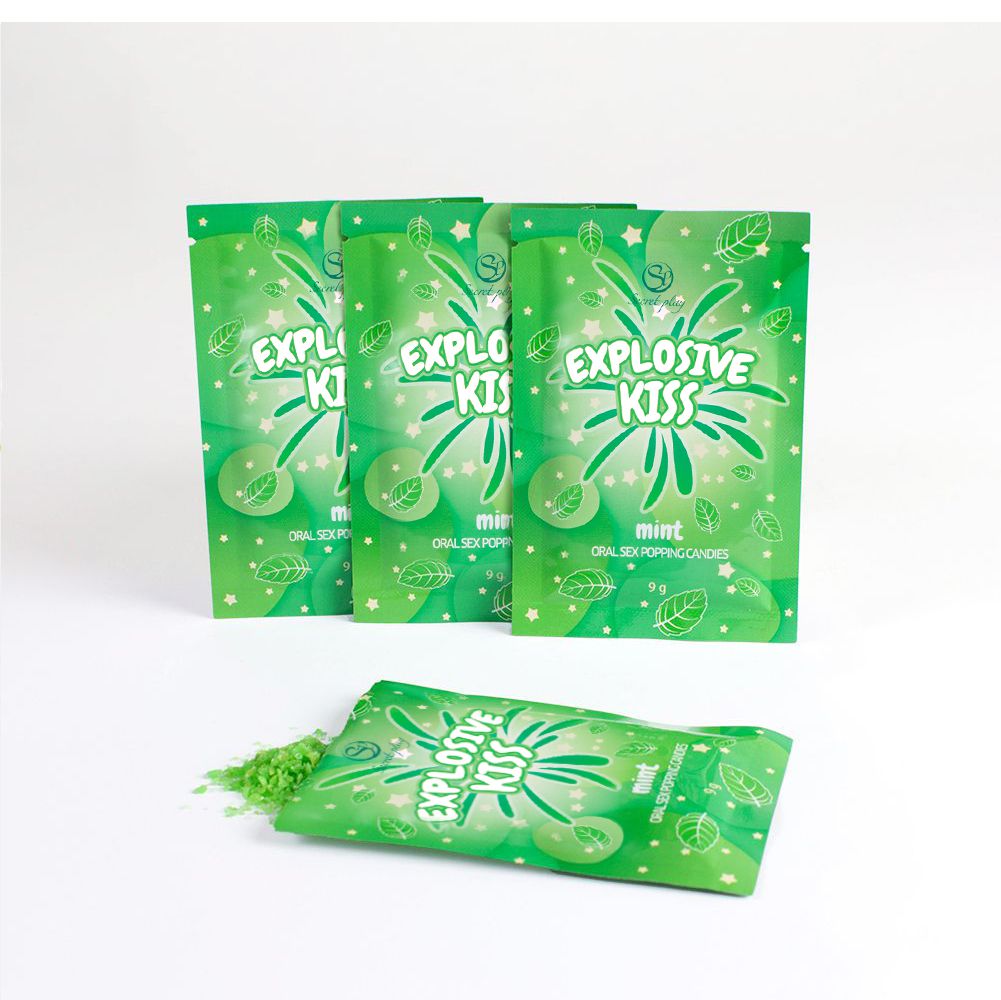 CARAMELOS EXPLOSIVOS MENTA - 100 UNIDADES Cod. 3703Z