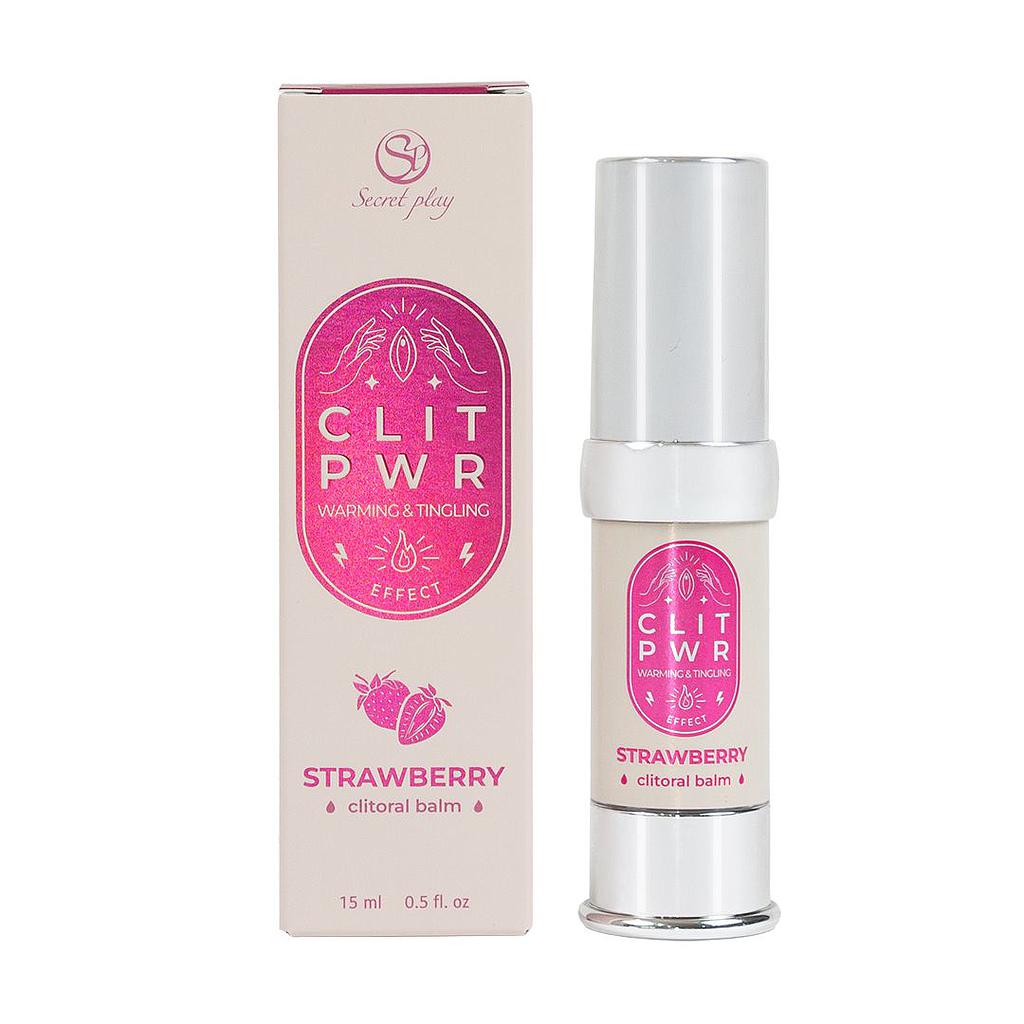 CLIT PWR - STRAWBERRY CLITORAL BALM Cod. 3715