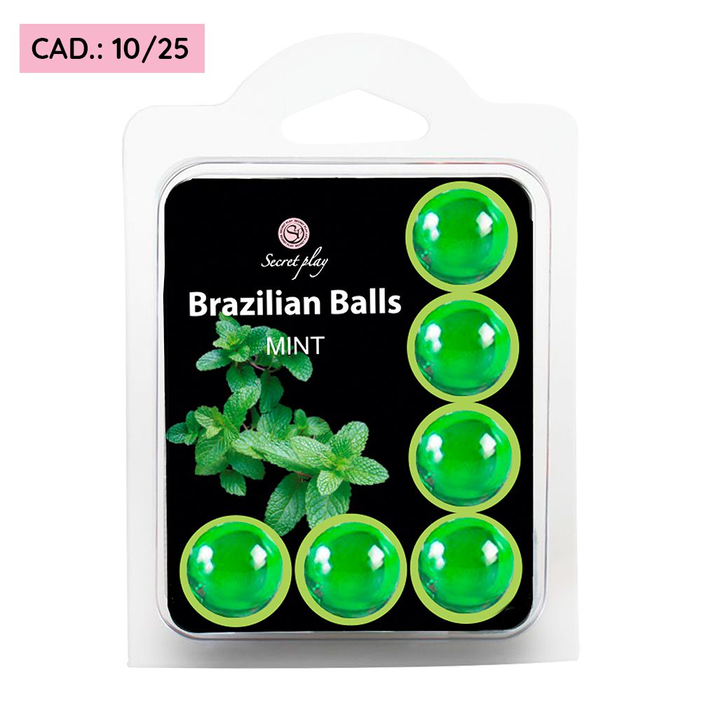 MINT BRAZILIAN BALLS - PACK 6 UNITS *OFFER*