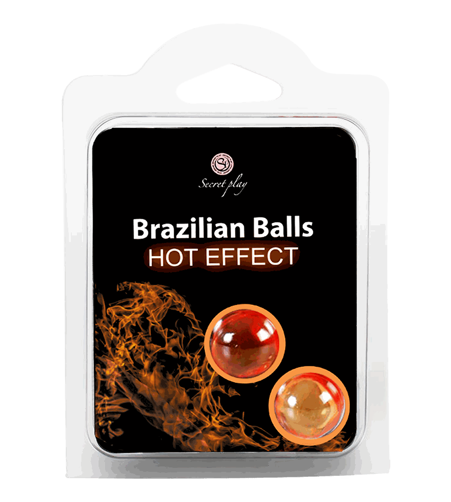 HOT EFFECT BRAZILIAN BALLS - PACK 2 UNITS Cod. 3575