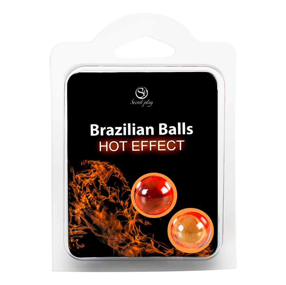 HOT EFFECT BRAZILIAN BALLS - PACK 2 UNITS Cod. 3575
