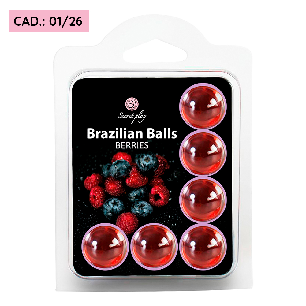 BERRIES BRAZILIAN BALLS - PACK 6 UNITS *OFFER*