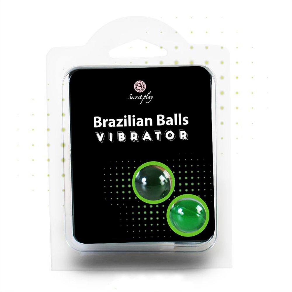 VIBRATION EFFECT BRAZILIAN BALLS - PACK 2 UNITS Cod. 3591