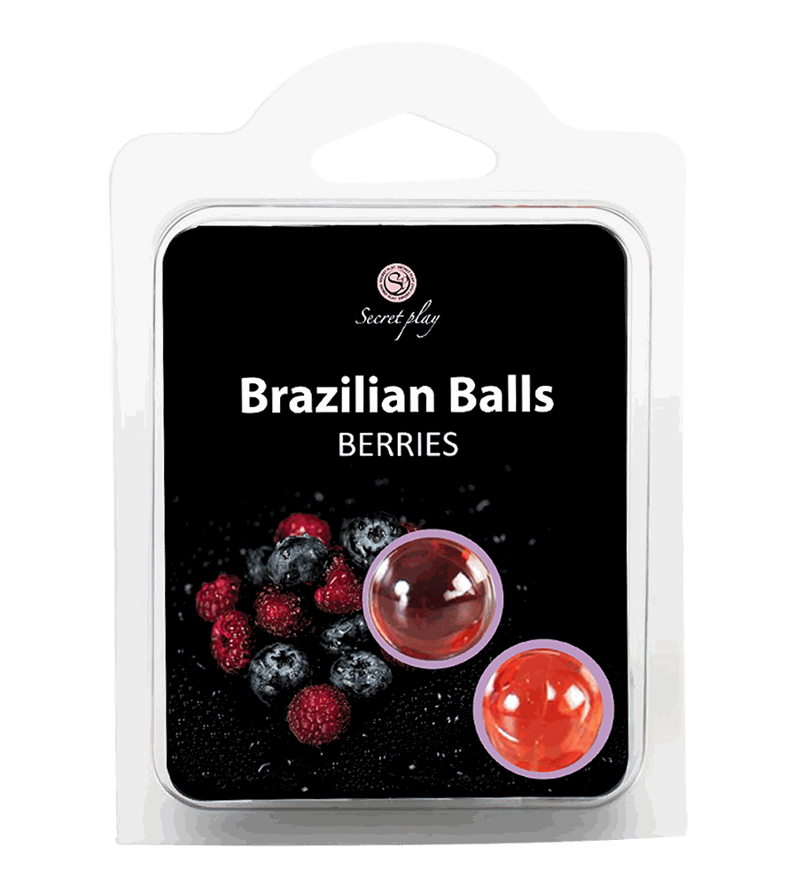 SET 2 BRAZILIAN BALLS FRUTAS DEL BOSQUE