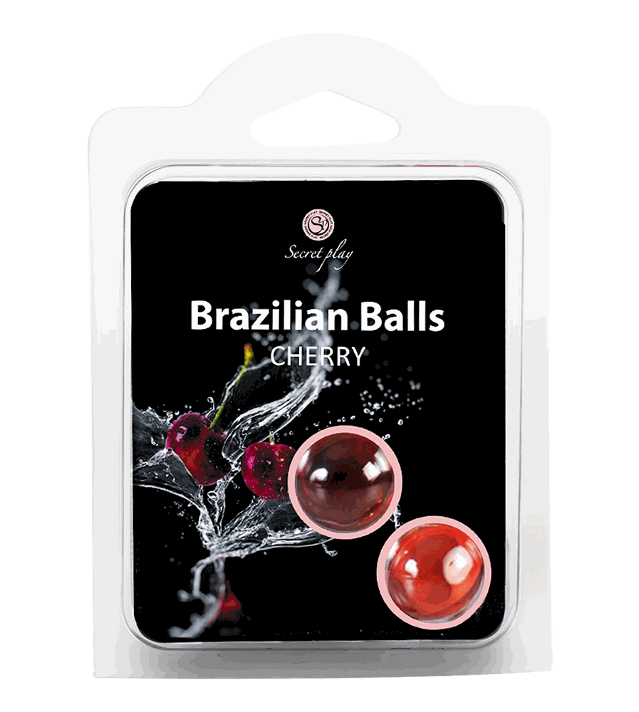 CHERRY BRAZILIAN BALLS - PACK 2 UNITS Cod. 3385-6