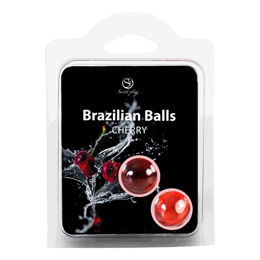 SET 2 BRAZILIAN BALLS CEREZA Cod. 3385-6