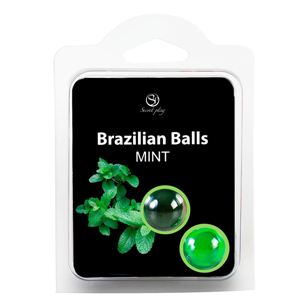 BOULES BRÉSILIENNES SAVEUR MENTHE X2 Cod. 3385-8