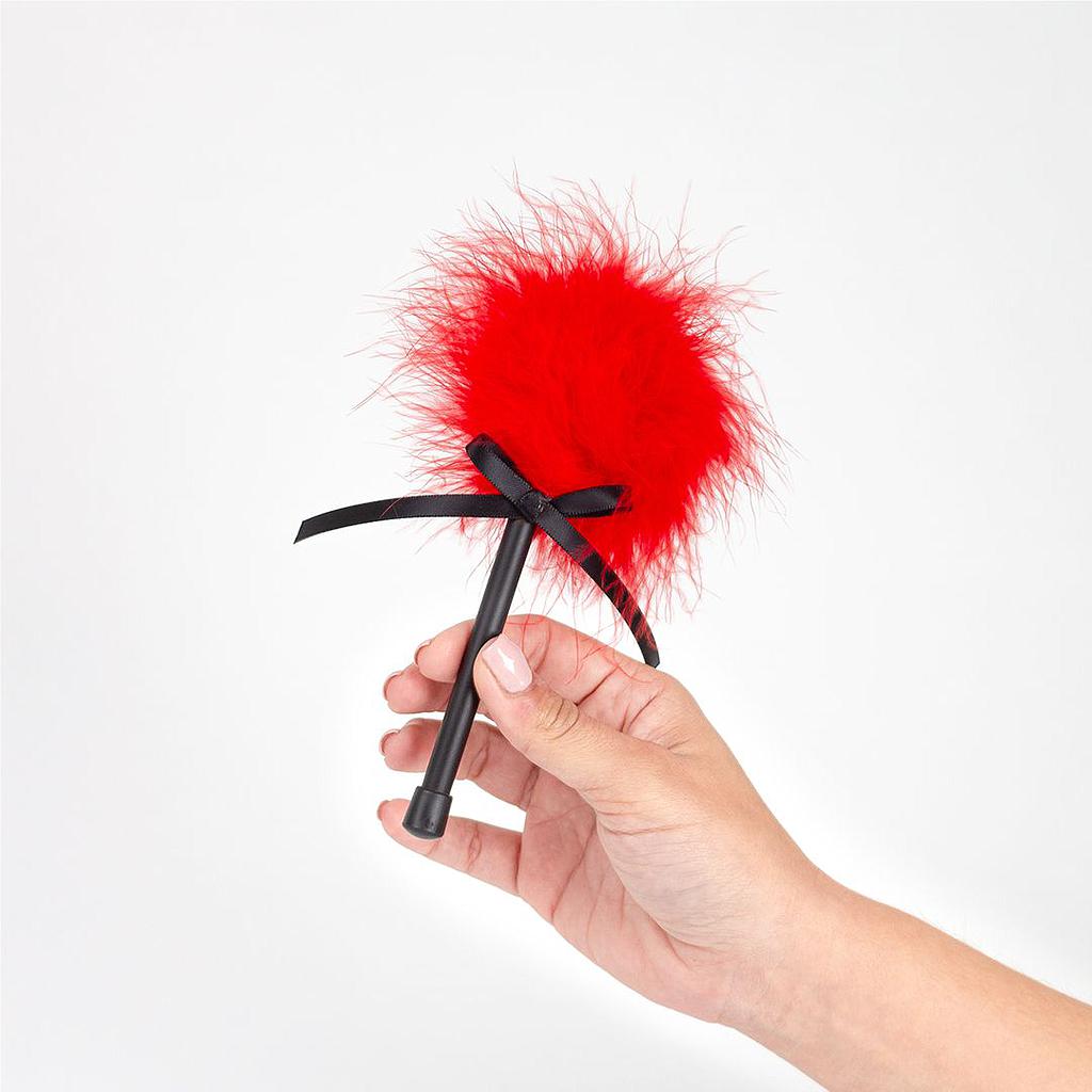 MINI RED FEATHER TICKLER Cod. 3420R