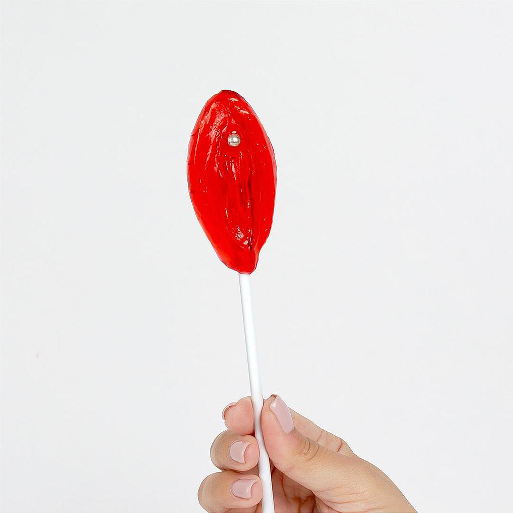  STRAWBERRY JELLY VULVA LOLLIPOP Cod. 1727