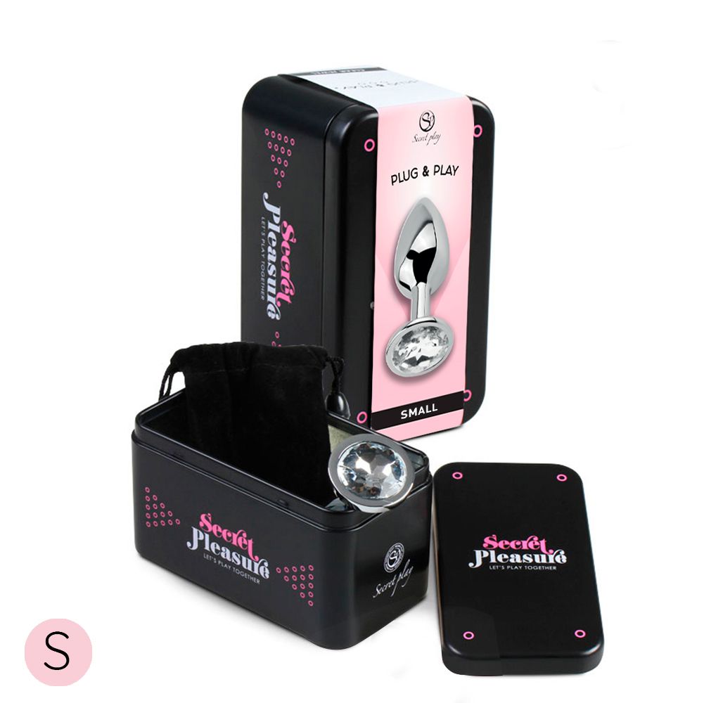 PLUG ANAL S - TRANSPARENTE Cod. 6151T