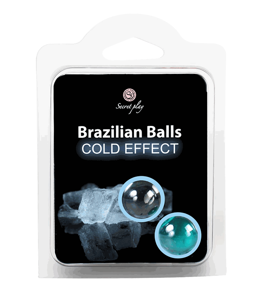 COLD EFFECT BRAZILIAN BALLS - PACK 2 UNITS Cod. 3613