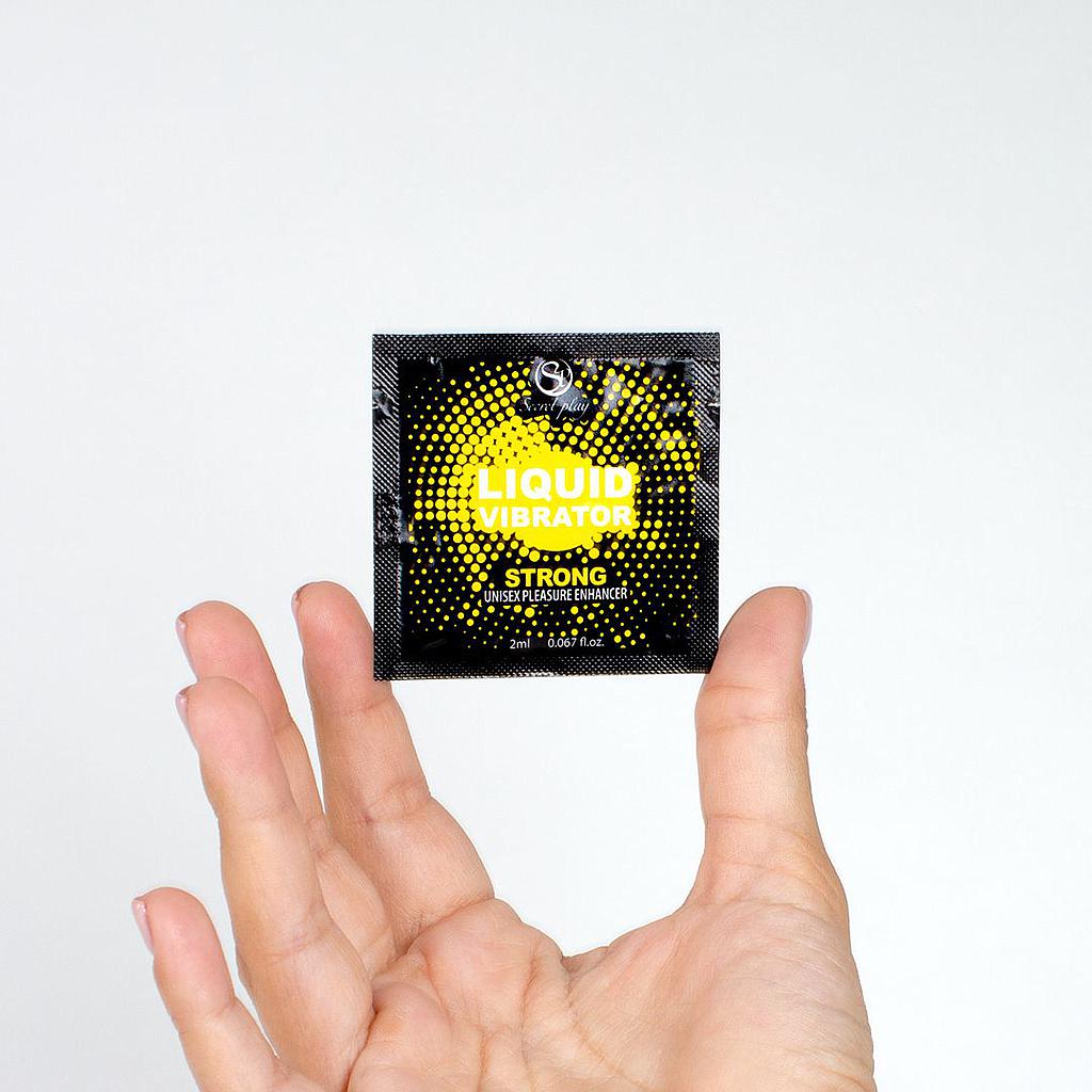 STRONG STIMULATOR - LIQUID VIBRATOR SACHET Cod. 3622