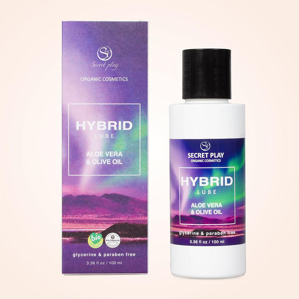 LUBRICANTE ORGÁNICO HYBRID - ALOE VERA &amp; OLIVE OIL Cod. 4012