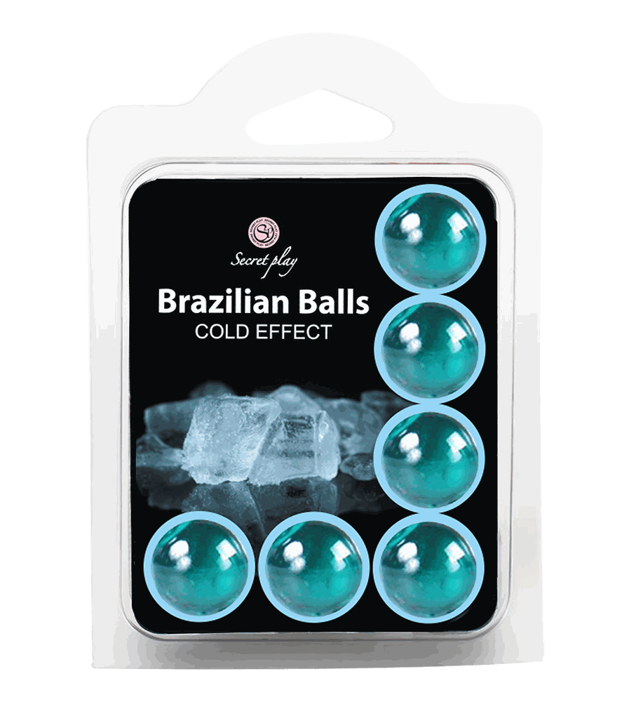 COLD EFFECT BRAZILIAN BALLS - PACK 6 UNITS Cod. 3613-1