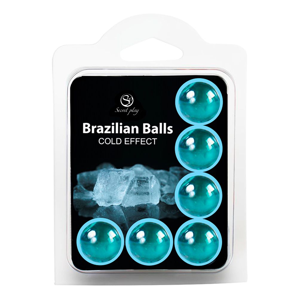 SET 6 BRAZILIAN BALLS EFECTO FRÍO Cod. 3613-1