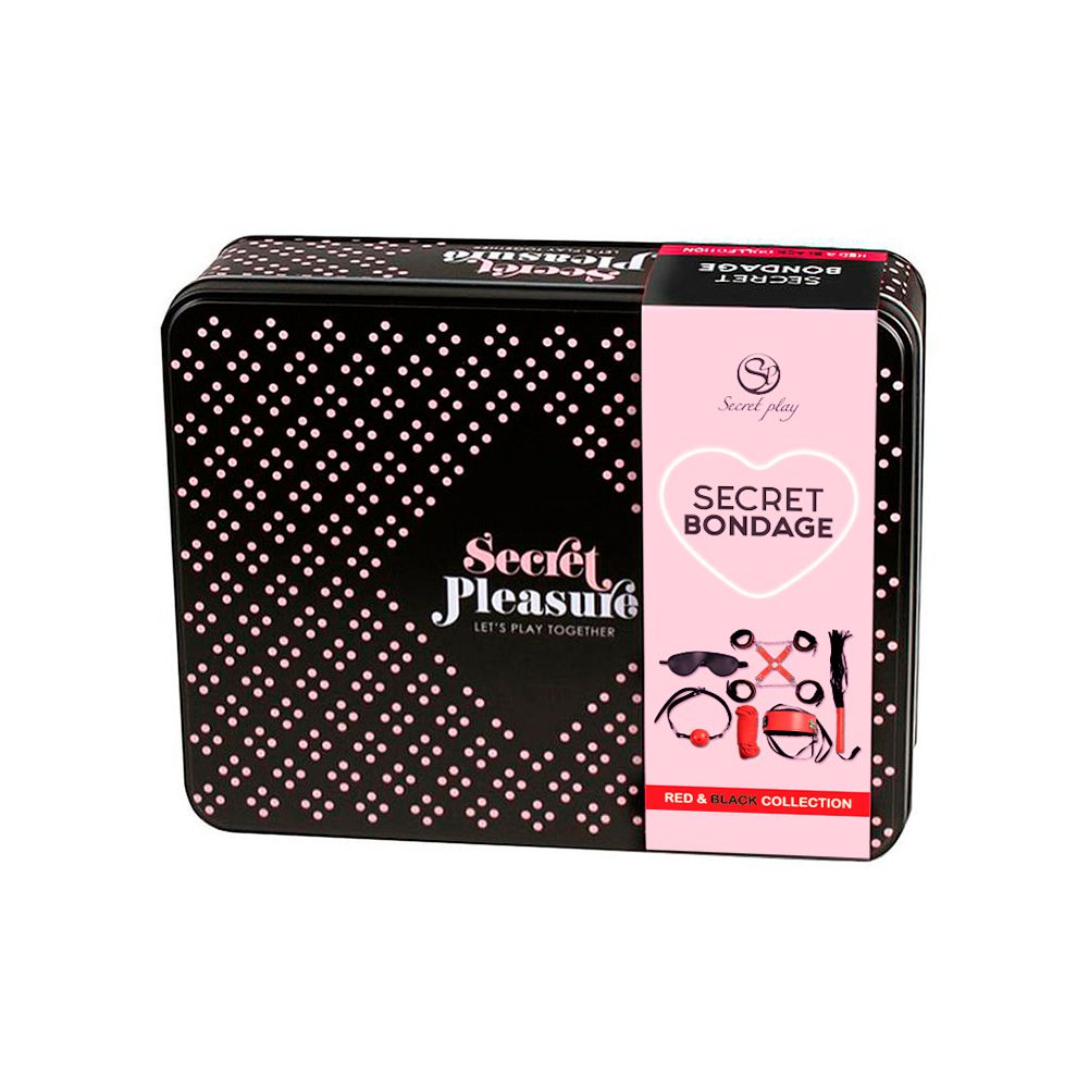 RED &amp; BLACK COLLECTION - BONDAGE KIT Cod. 6148RK