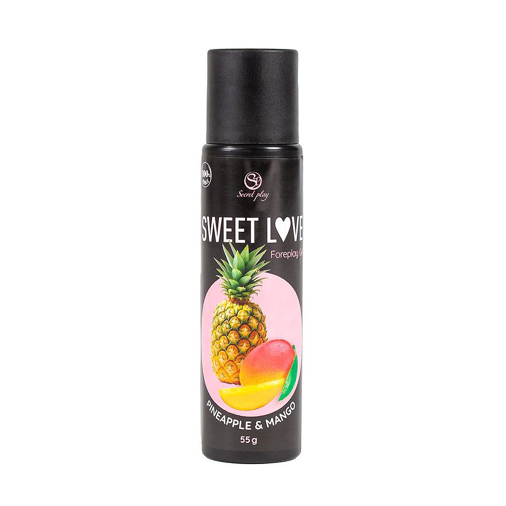 LUBRICANTE MANGO &amp; PIÑA - SWEET LOVE Cod. 3684