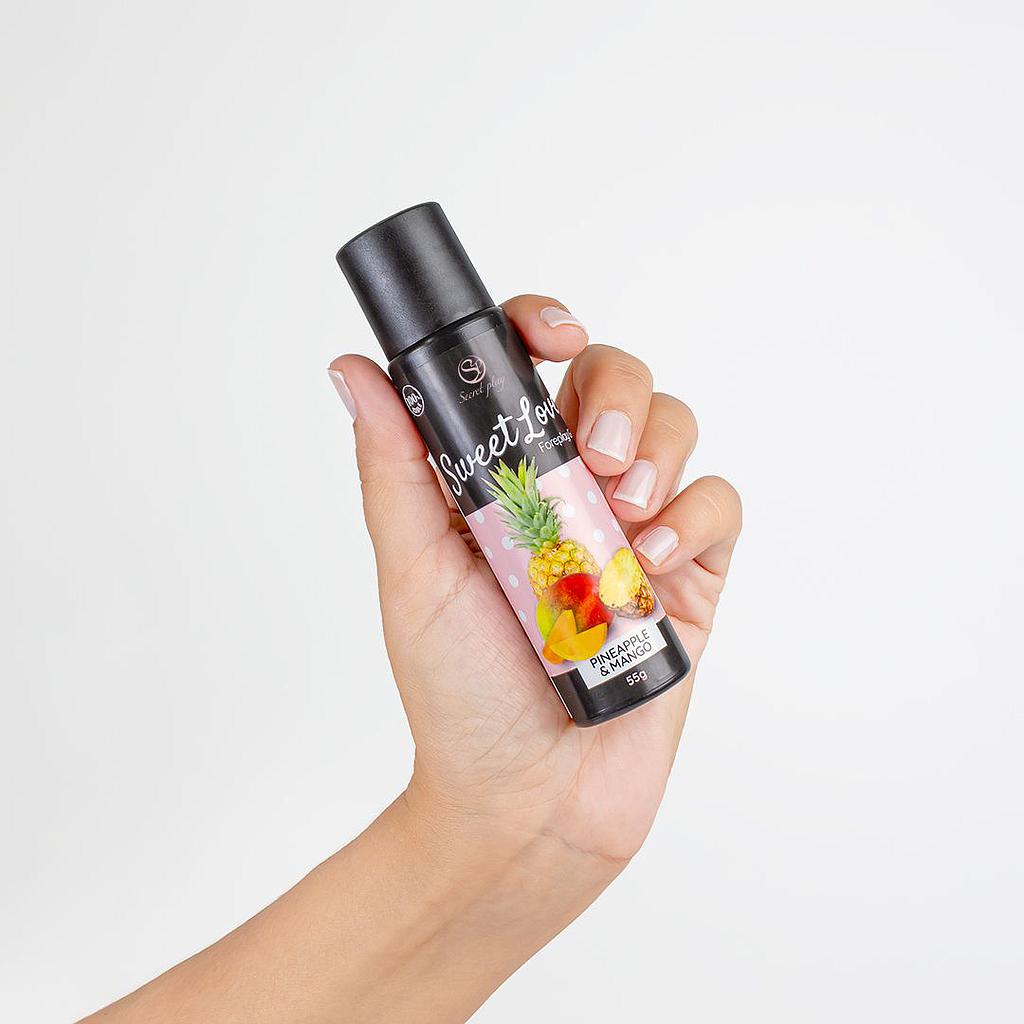 LUBRICANTE MANGO &amp; PIÑA - SWEET LOVE Cod. 3684