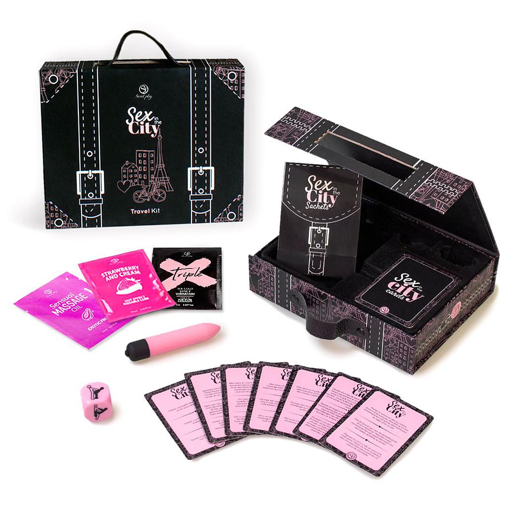 SEX IN THE CITY KIT DE VIAJE (ES/EN/DE/FR/NL/PT) Cod. 6237