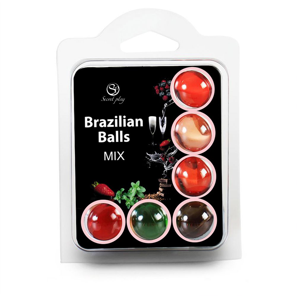 6 Boules Brésiliennes Effet Frais - Secret Play - Neuf, Pour Soin Intime