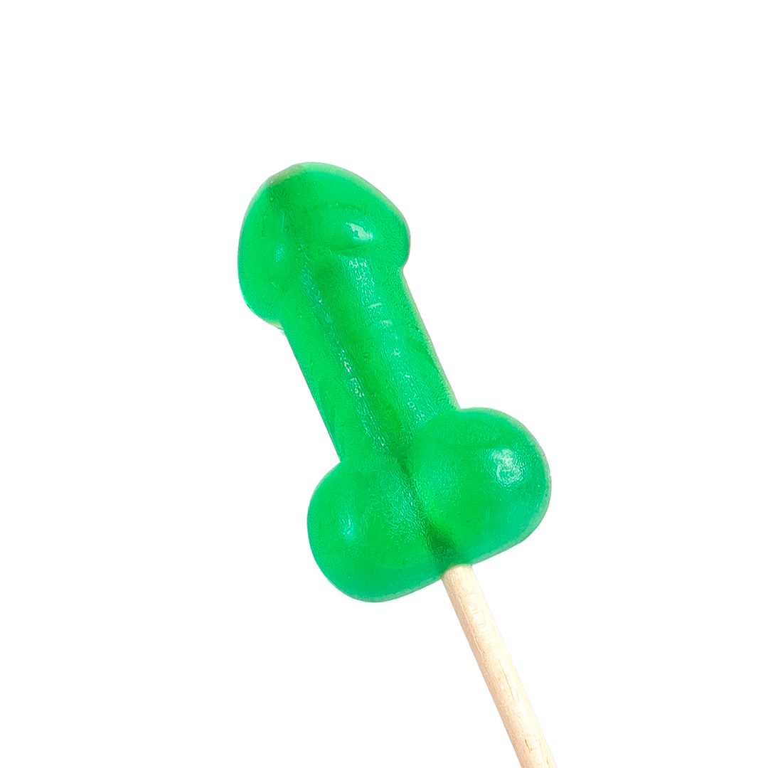 PIRULETA PENE CARAMELO MENTA CON EFECTO FRÍO Cod. 1734