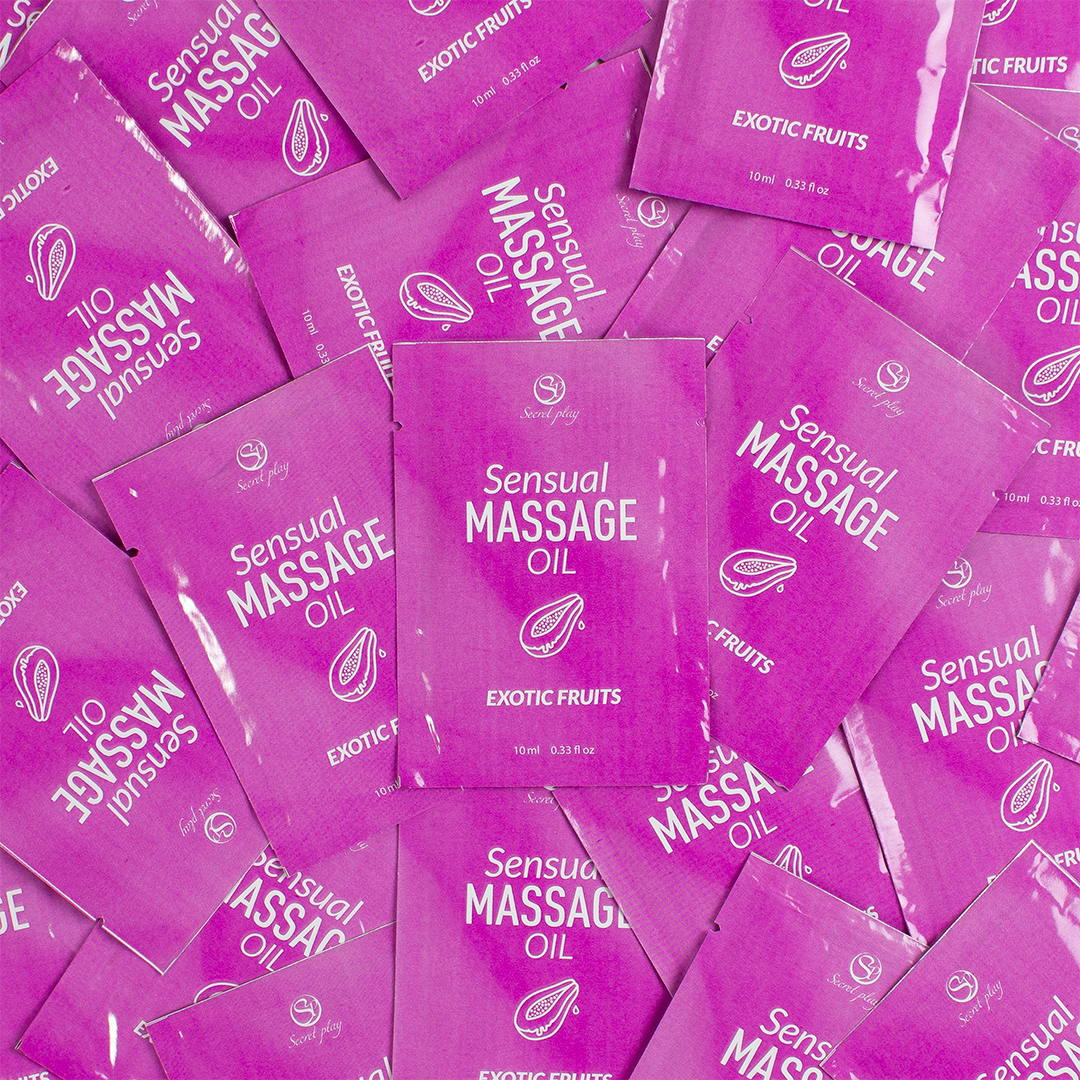 PACK 100 MONODOSIS ACEITE DE MASAJE FRUTAS EXÓTICAS Cod. 3742Z