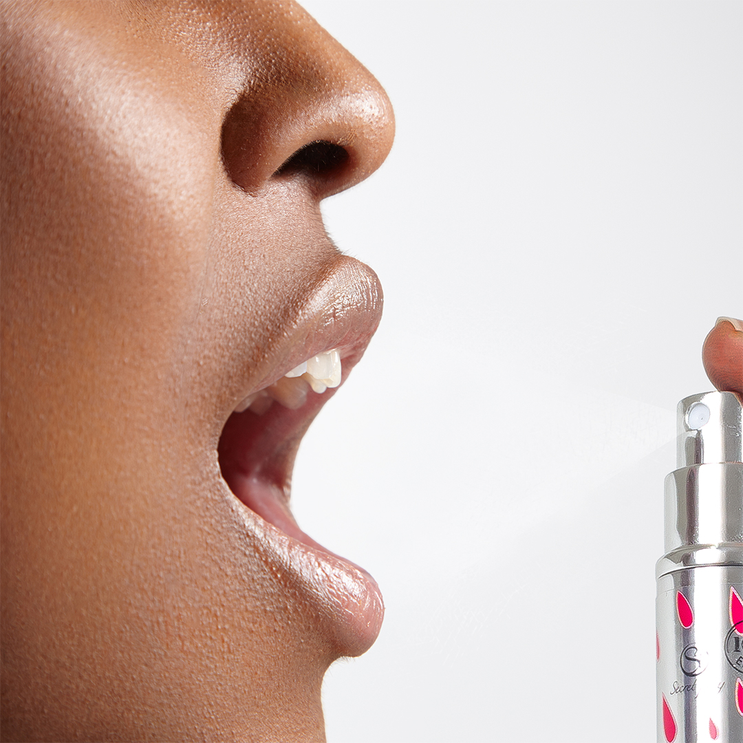 SPRAY SEXO ORAL BOCA HÚMEDA - FRESA ÁCIDA Cod. 3744