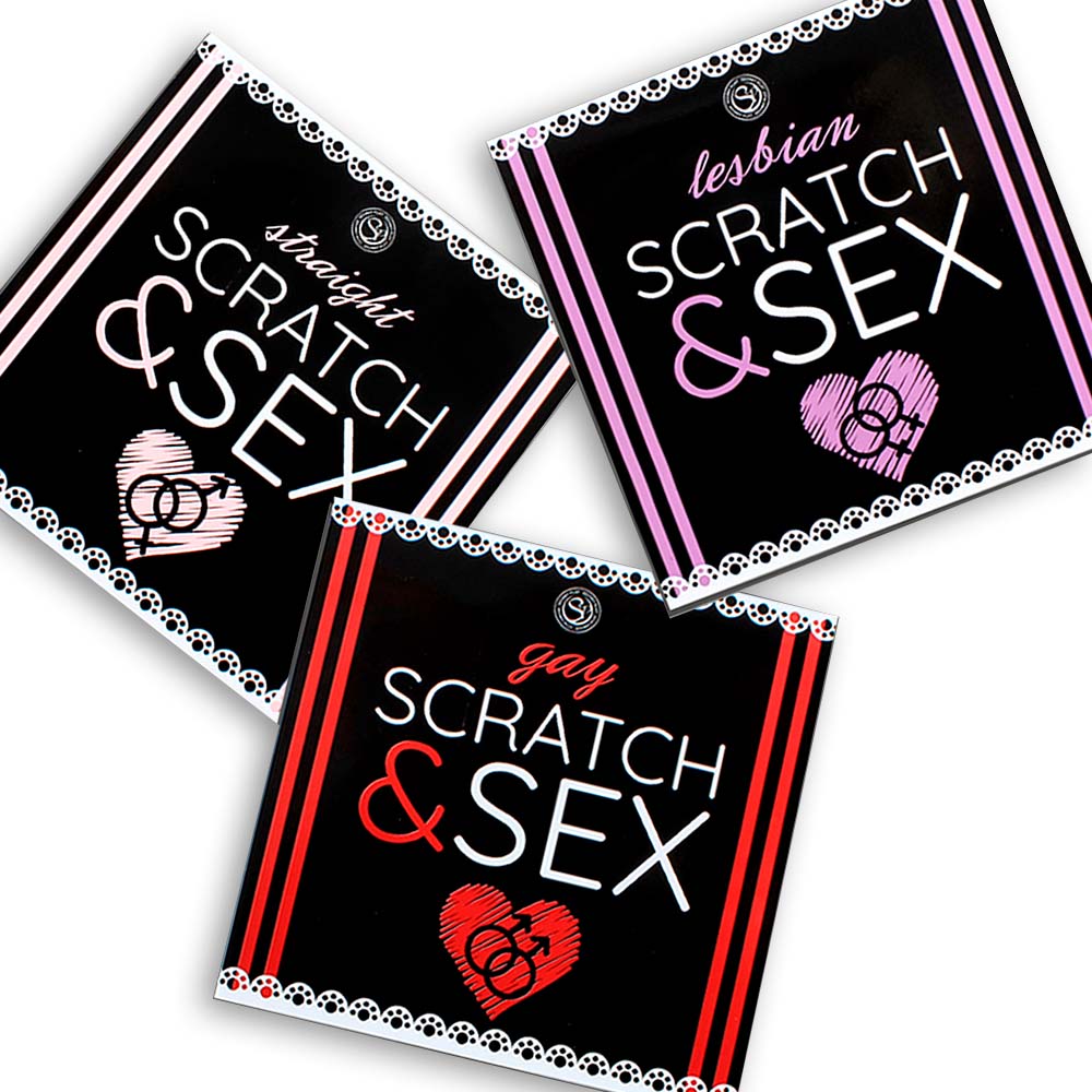 EXPOSITOR SCRATCH & SEX (36 UNIDADES)