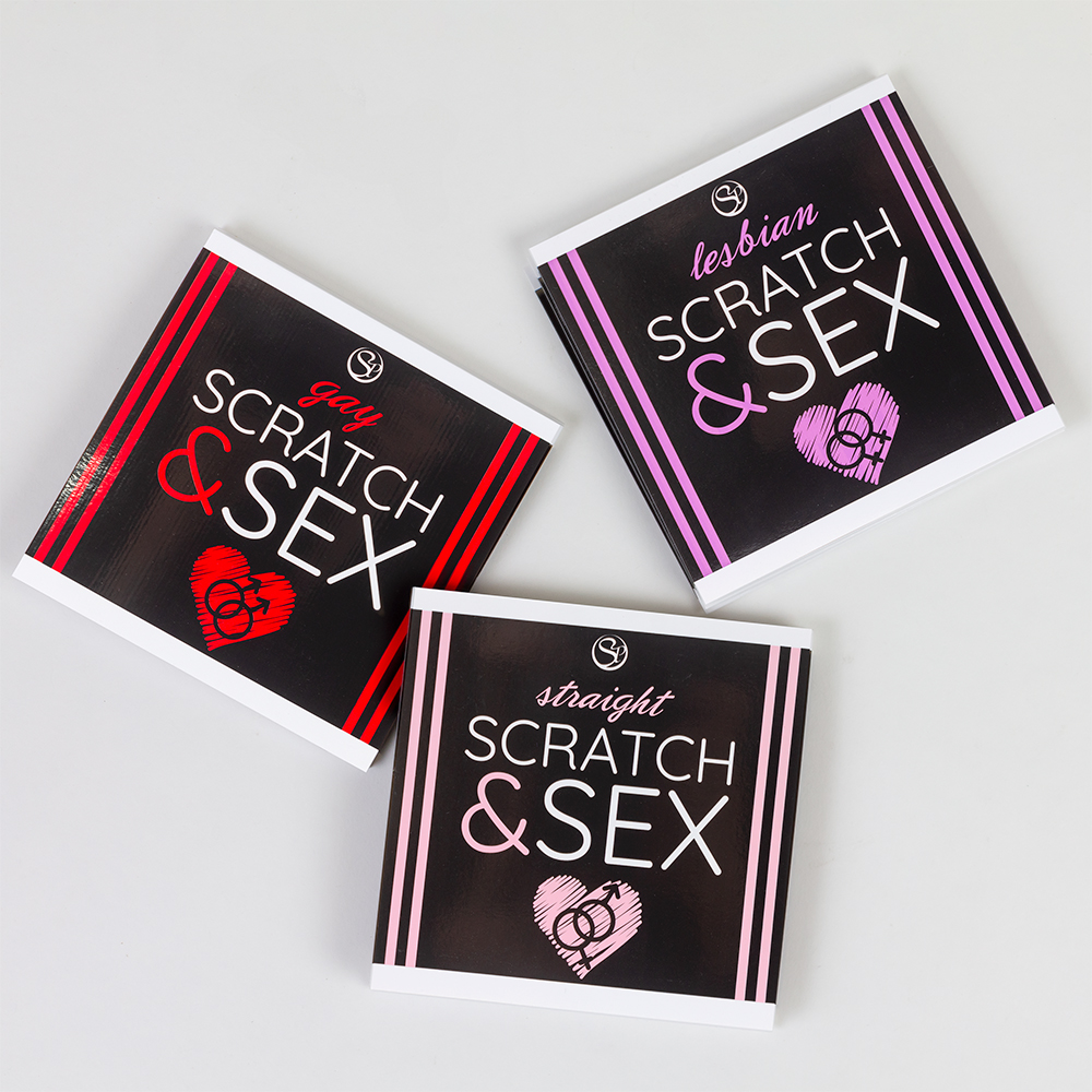 EXPOSITOR SCRATCH & SEX (36 UNIDADES)