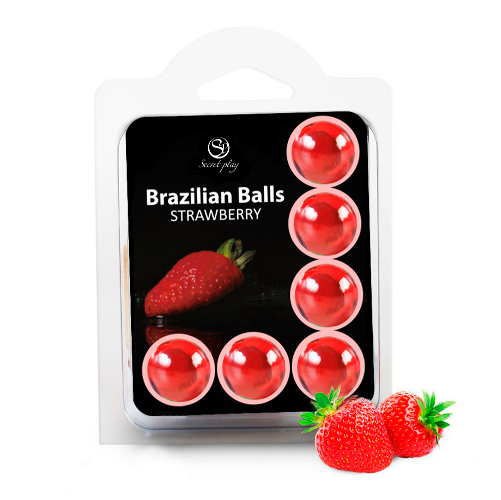 SET 6 BRAZILIAN BALLS FRESA