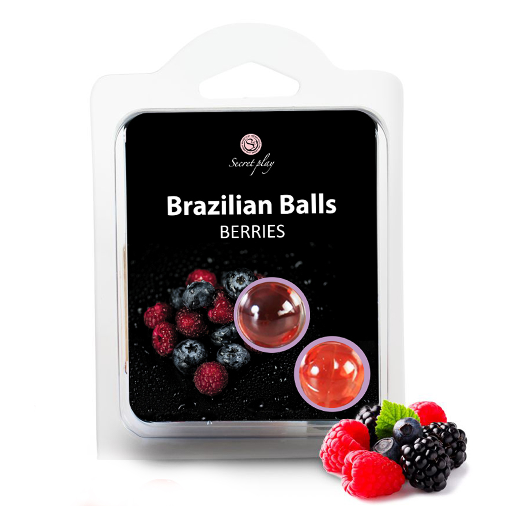 SET 2 BRAZILIAN BALLS FRUTAS DEL BOSQUE